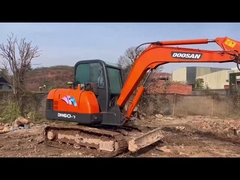 दक्ष संचालन के लिए 5.76 मीटर अधिकतम डंपिंग ऊंचाई के साथ DOOSAN छोटे उत्खनन मशीन