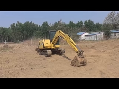 परिचालन भार 5300kg 5 टन व्यापार के लिए प्रयुक्त कोमात्सु मिनी खुदाई मशीन