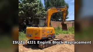 ISUZU 4JJ1 इंजन सिलेंडर ब्लॉक टिकाऊ प्रतिस्थापन भाग