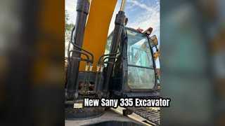 नया Sany 335 उत्खनन स्टॉक में है