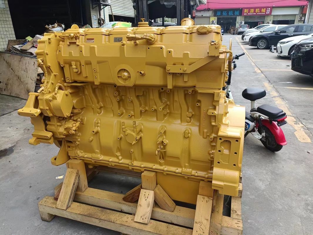 Oringinal Rebuild Excavator इंजन असेंबली पीला C15 C18 Excavator के लिए इस्तेमाल किया