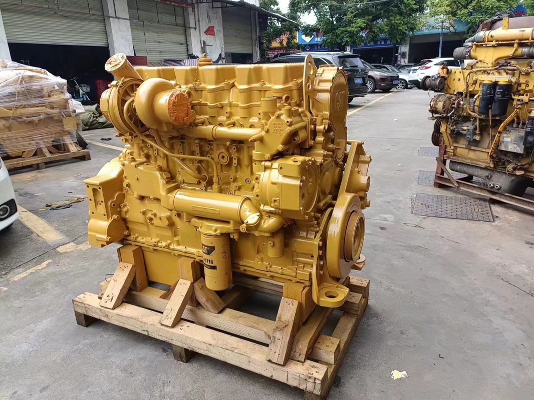Oringinal Rebuild Excavator इंजन असेंबली पीला C15 C18 Excavator के लिए इस्तेमाल किया