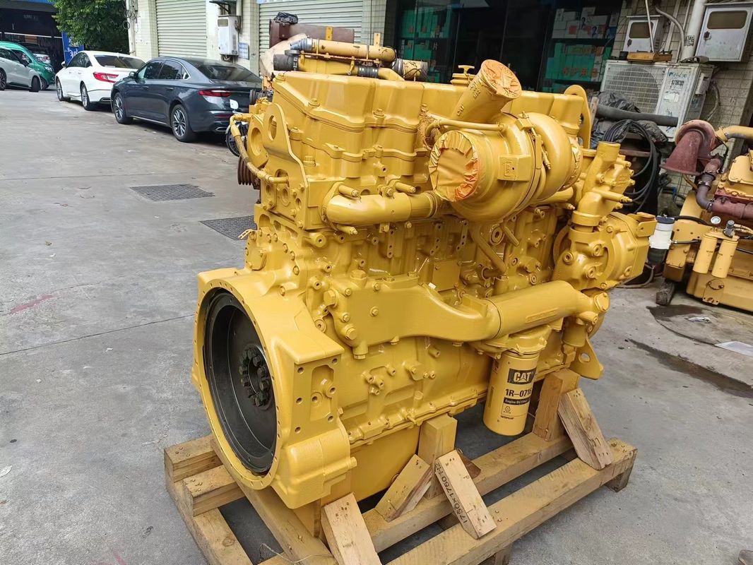 Oringinal Rebuild Excavator इंजन असेंबली पीला C15 C18 Excavator के लिए इस्तेमाल किया