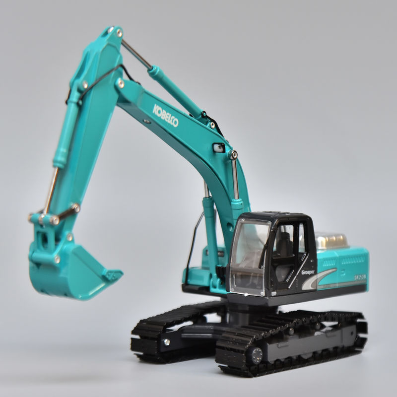 KOBELCO SK200-8 डाईकास्ट एक्सकेवेटर मॉडल 1/40 1/50 स्केल मिश्र धातु निर्माण खिलौना