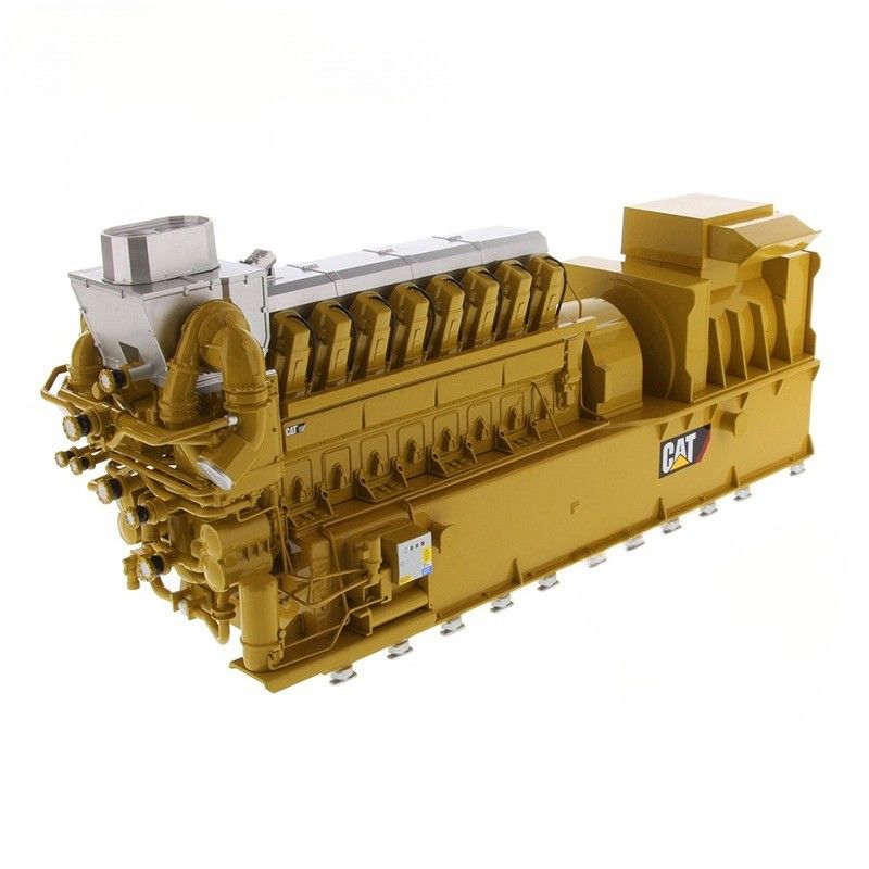 CAT CG260-16 जनरेटर सेट 1/25 स्केल डाईकास्ट मिश्र धातु इंजन मॉडल संग्रहणीय खिलौना