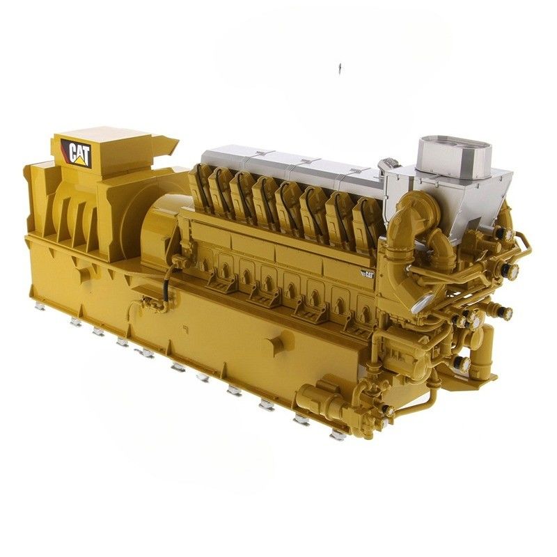 CAT CG260-16 जनरेटर सेट 1/25 स्केल डाईकास्ट मिश्र धातु इंजन मॉडल संग्रहणीय खिलौना