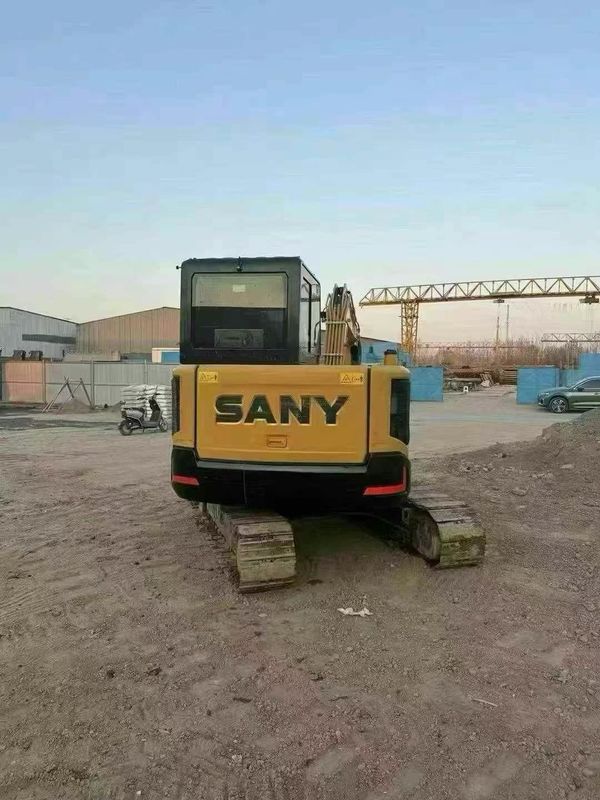 इस्तेमाल किया गया 2023 SANY SY60 मिनी खुदाई मशीन 500 कार्य घंटों परिदृश्य के लिए पूर्ण रखरखाव