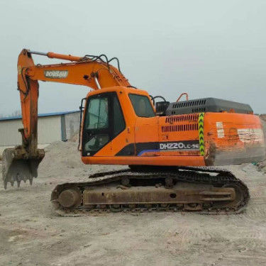 गुणवत्ता प्रयुक्त Doosan DH220-9E 22 टन खुदाई मशीन पूर्ण सेवा इतिहास खनन निर्माण भूमि उत्खनन