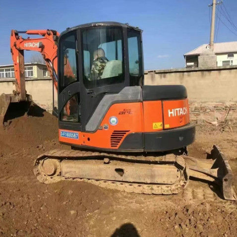 उपयोग की जाने वाली हिताची ZX65U मिनी खुदाई 6.5 टन कम घंटे निर्माण परिदृश्य उपयोगिता के लिए