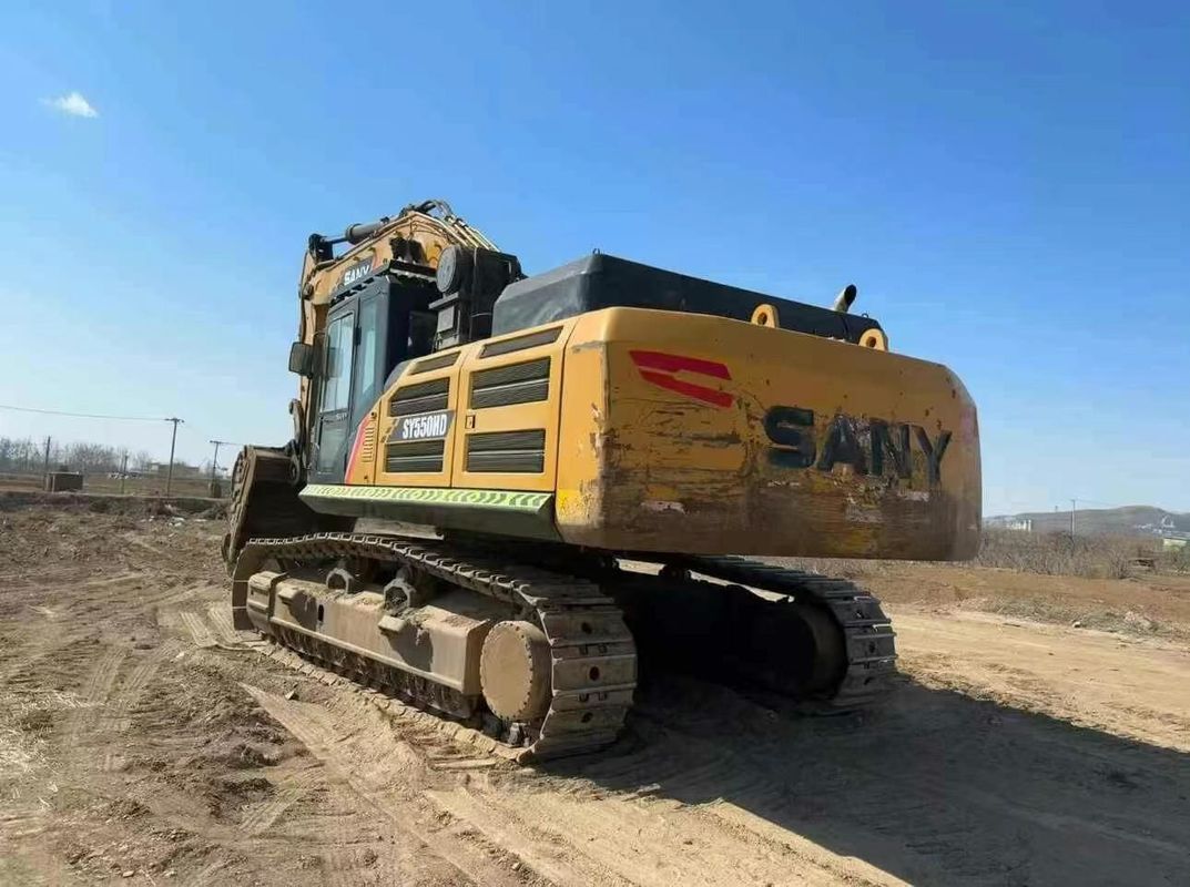 पूर्ण सेवा सीई आईएसओ प्रमाणित प्रदर्शन के साथ प्रयुक्त 2020 SANY SY550HD 55 टन खुदाई मशीन
