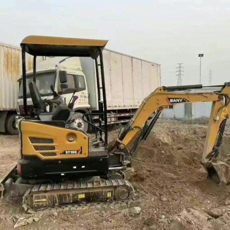 2021 SANY SY16C कॉम्पैक्ट मिनी एक्सकेवेटर 1.6 टन 3000 घंटे सीई आईएसओ लैंडस्केपिंग उपयोगिता