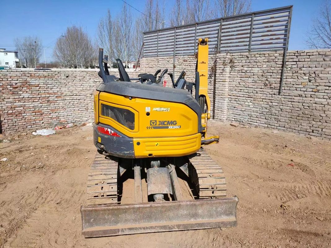 प्रयुक्त 2022 XCMG XE26U मिनी खुदाई 2.6T अच्छी तरह से बनाए रखा सीई आईएसओ परिदृश्य उपयोगिता