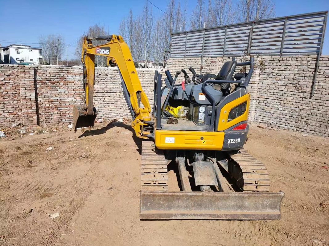 प्रयुक्त 2022 XCMG XE26U मिनी खुदाई 2.6T अच्छी तरह से बनाए रखा सीई आईएसओ परिदृश्य उपयोगिता