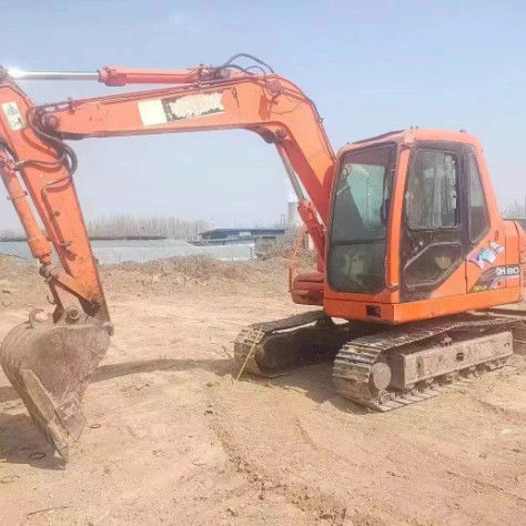 परिदृश्य उपयोगिता कार्य के लिए प्रयुक्त Doosan DH80 मिनी खुदाई मशीन 8 टन CE ISO