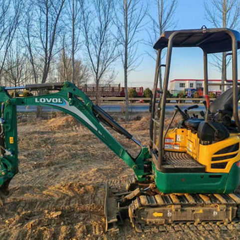 गुणवत्ता प्रयुक्त Doosan DH220-9E 22 टन खुदाई मशीन पूर्ण सेवा इतिहास खनन निर्माण भूमि उत्खनन