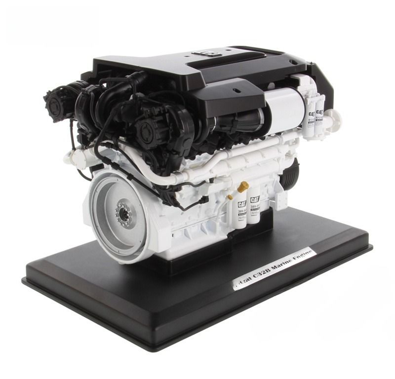 1/12 स्केल C32B इंजन जनरेटर सेट पावर यूनिट अलॉय मॉडल स्पेशल एडिशन 85707