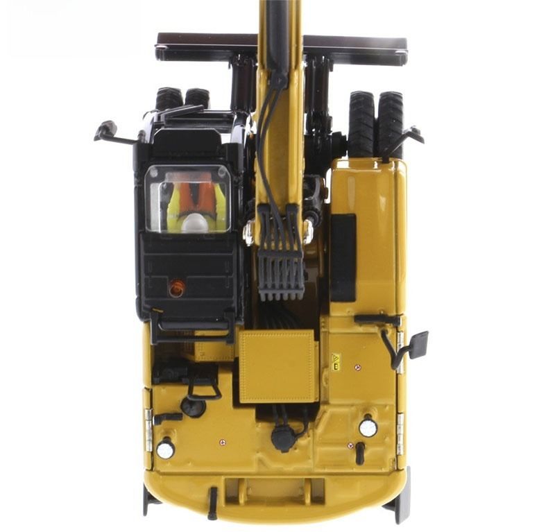 1/50 स्केल डाईकास्ट मास्टर्स एम 318 व्हील एक्सकेवेटर डीएम निर्माण मिश्र धातु खुदाई मॉडल 85956