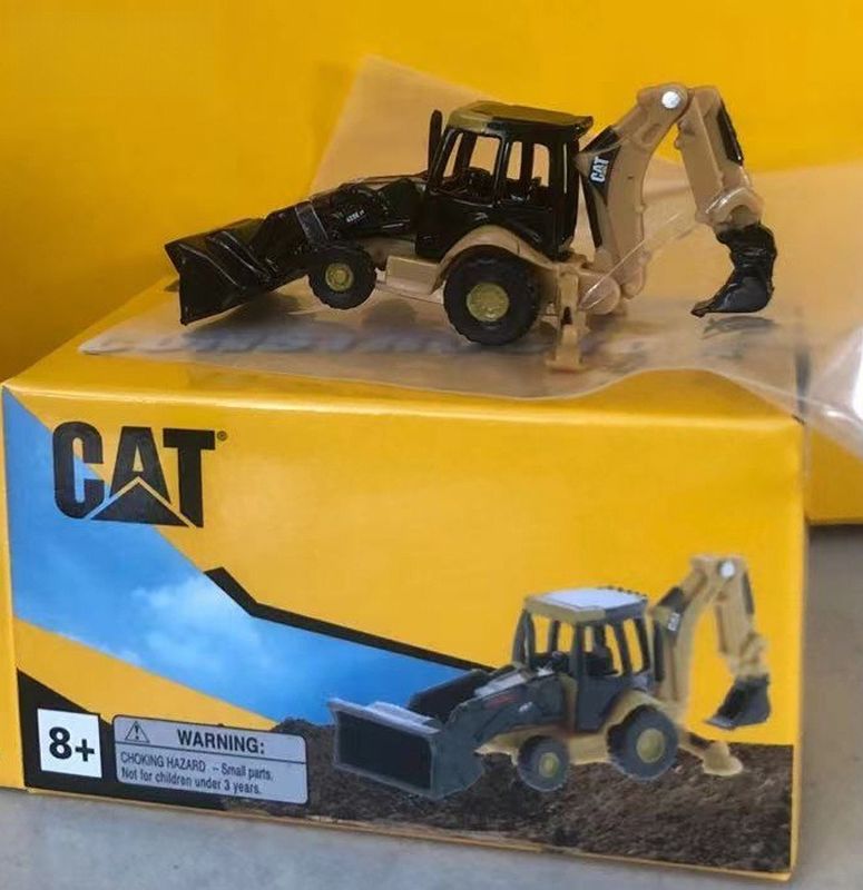 प्रामाणिक लघु निर्माण वाहन सेट 1:50 स्केल मिश्र धातु मॉडल खिलौना 85980CB-केस मिनी