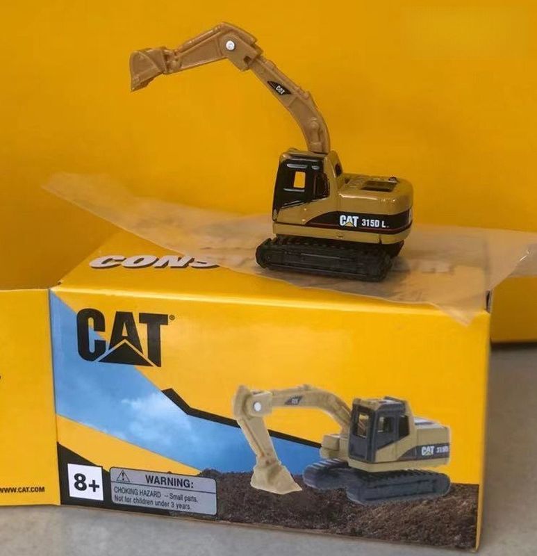 प्रामाणिक लघु निर्माण वाहन सेट 1:50 स्केल मिश्र धातु मॉडल खिलौना 85980CB-केस मिनी