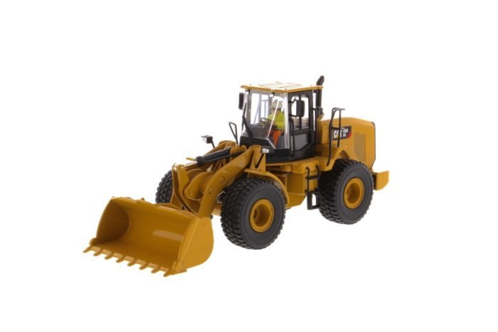 DM 1:50 CAT 950 GC व्हील लोडर डाई-कास्ट इंजीनियरिंग फावड़ा ट्रक मॉडल 85907C