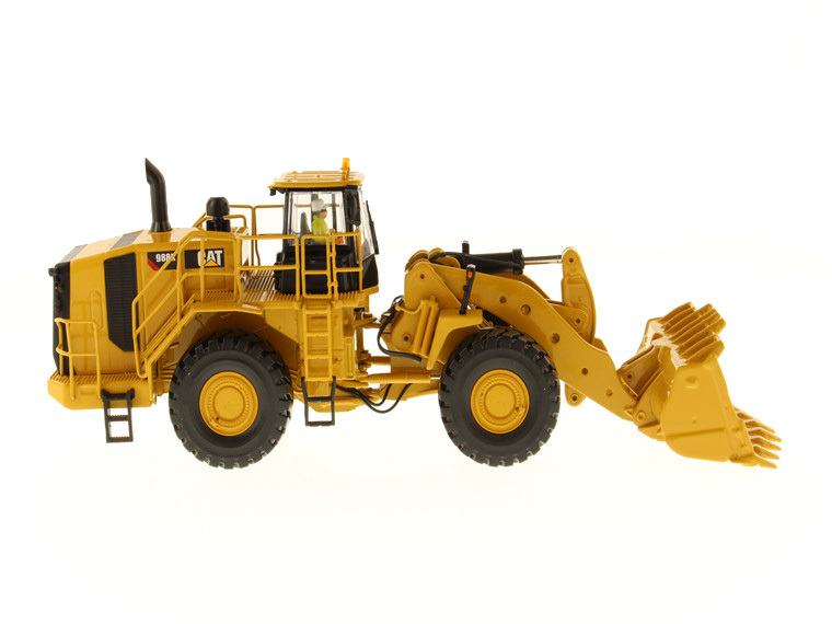 Diecast मास्टर्स 1:50 स्केल CAT 988K व्हील लोडर डाई-कास्ट इंजीनियरिंग मॉडल 85901 खिलौना