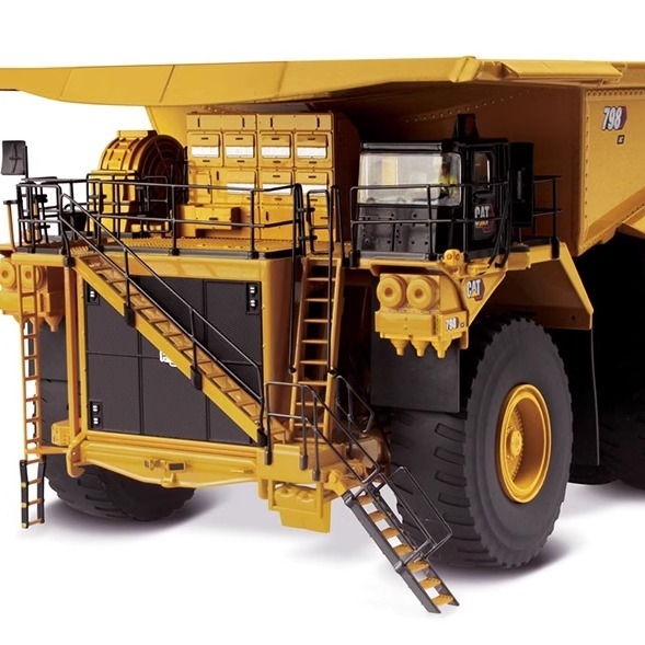 Diecast Masters 1:50 CAT 798AC सुपर लार्ज माइनिंग हॉल ट्रक डाई-कास्ट मॉडल 85671