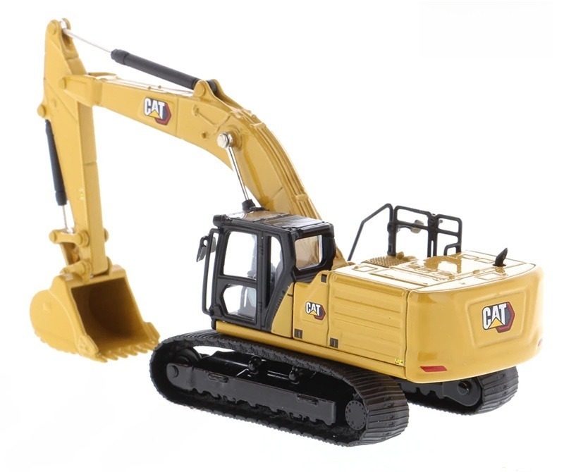 डाईकास्ट मास्टर्स इंटेलिजेंट एक्सकेवेटर CAT 336 1:87 स्केल इंजीनियरिंग वाहन मॉडल 85658
