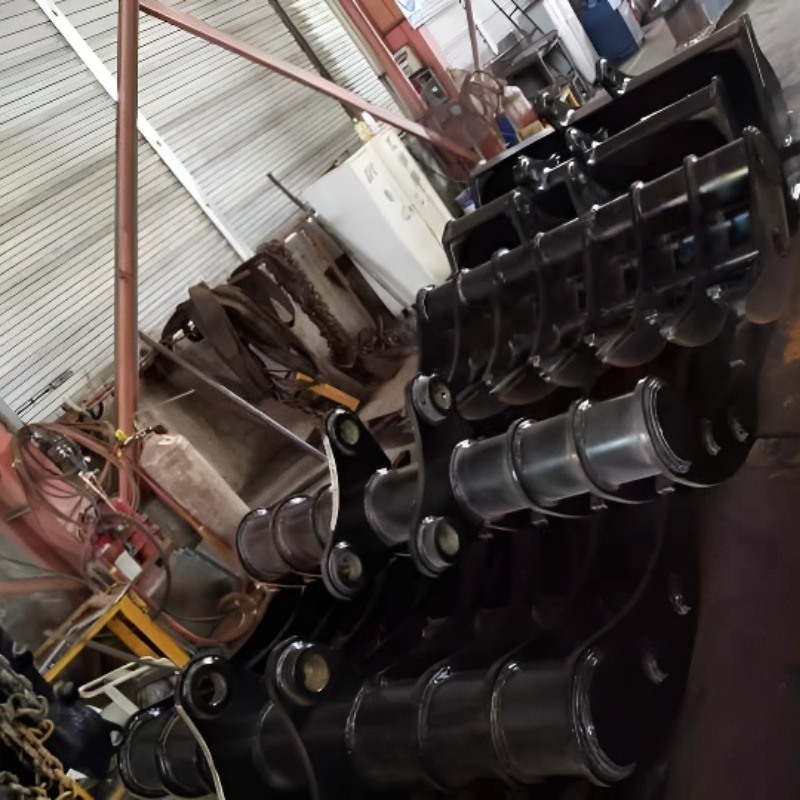 उच्च गुणवत्ता कस्टम PC100-6 10 टन खुदाई रैक बाल्टी OEM संलग्नक निर्माण