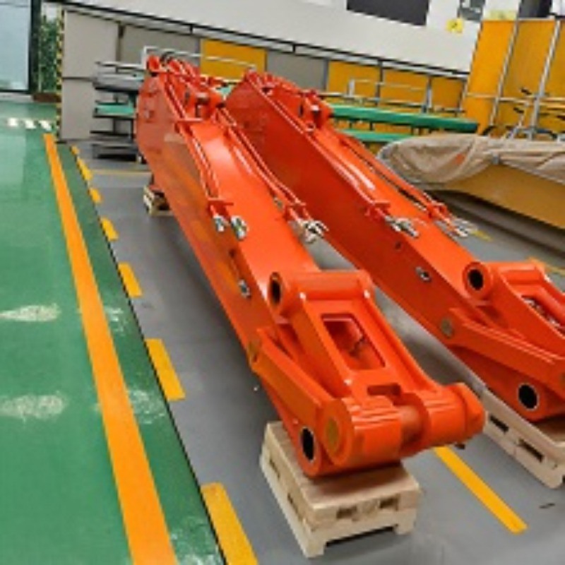 8-45 टन की खुदाई मशीनों के लिए भारी ड्यूटी लंबी दूरी की खुदाई मशीन बूम आर्म CAT PC200 EX1200