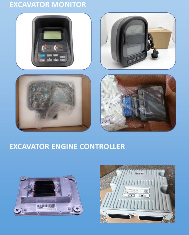 Doosan Excavator Dh225 Dx225 Display Monitor  Excavator Part  539-00076 Display Panel 300426-00012 