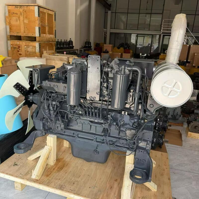 असली मशीनरी इंजन 6D125-3 इंजन असेंबली PC400-7 PC450-7 उत्खनन इंजन बिक्री के लिए